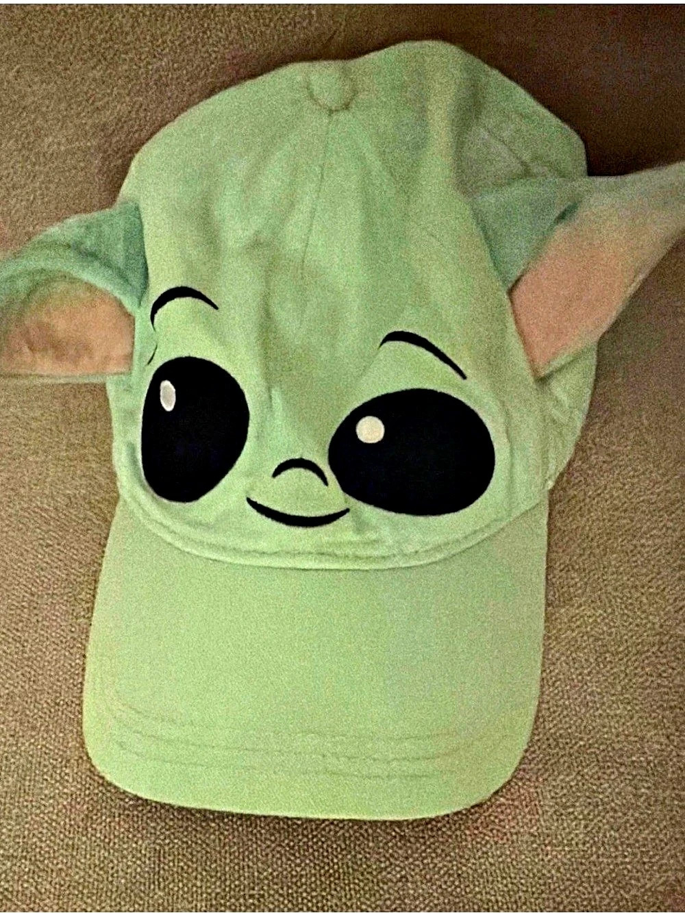Disneyland Grogu Adult base Ball Hat cap Green Disney